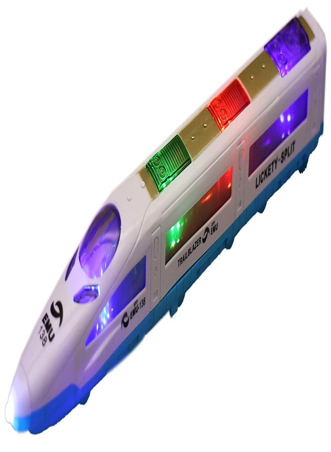 Goyal's High Speed Bullet Trains for Kids with 3D Flashing Lights & Funny Musical Sounds (Speed Train) - Image 1